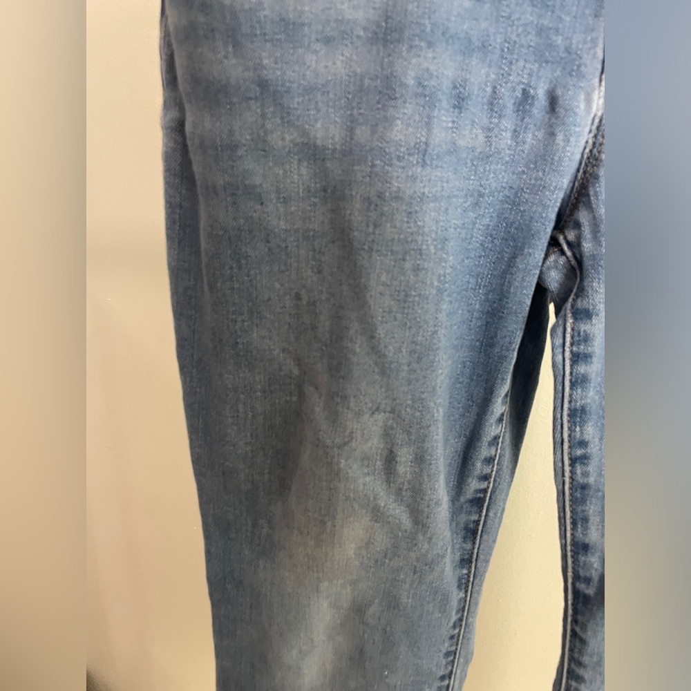 Old Navy Kicker Boot-Cut Jeans Womens 6 Short Blue Mid-Rise Stretch Denim Y2K - Picture 6 of 13